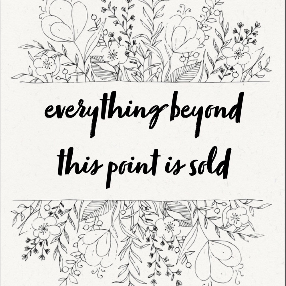 but please make offers on anything above!!